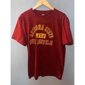 Captivating Apparel Arizona State ASU Sun Devils Maroon Graphic T-Shirt XL Men's